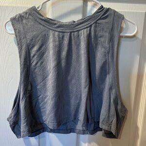 LULULEMON tank top color gray size 10